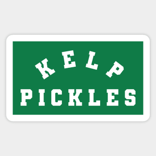 Kelp Pickles Alaskan Snack Spicy Dill Pickles Sticker